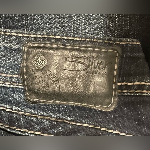 “Silver Jeans Co” y2k low rise flare jeans Size W27 - Picture 4 of 6